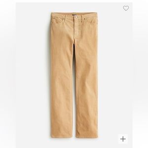 BRAND NEW JCREW High-rise slim demi-boot pant in corduroy